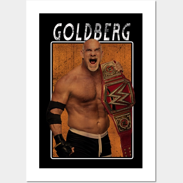 Vintage Wwe Goldberg Wall Art by The Gandol